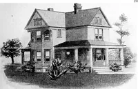 Picture 415 of 477 from Lumberman's house plan book : being a collection of one hundred absolutely new and attractive plans never before published, together with a selection of one hundred of our most popular houses published heretofore ... : 200 house plans (1907), leaf 192