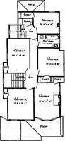 Picture 430 of 477 from Lumberman's house plan book : being a collection of one hundred absolutely new and attractive plans never before published, together with a selection of one hundred of our most popular houses published heretofore ... : 200 house plans (1907), leaf 197