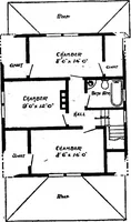 Picture 441 of 477 from Lumberman's house plan book : being a collection of one hundred absolutely new and attractive plans never before published, together with a selection of one hundred of our most popular houses published heretofore ... : 200 house plans (1907), leaf 201