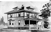Picture 37 of 477 from Lumberman's house plan book : being a collection of one hundred absolutely new and attractive plans never before published, together with a selection of one hundred of our most popular houses published heretofore ... : 200 house plans (1907), leaf 30
