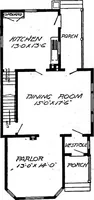 Picture 50 of 477 from Lumberman's house plan book : being a collection of one hundred absolutely new and attractive plans never before published, together with a selection of one hundred of our most popular houses published heretofore ... : 200 house plans (1907), leaf 36