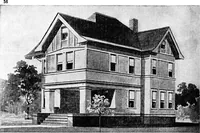Picture 58 of 477 from Lumberman's house plan book : being a collection of one hundred absolutely new and attractive plans never before published, together with a selection of one hundred of our most popular houses published heretofore ... : 200 house plans (1907), leaf 39