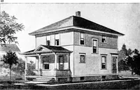 Picture 71 of 477 from Lumberman's house plan book : being a collection of one hundred absolutely new and attractive plans never before published, together with a selection of one hundred of our most popular houses published heretofore ... : 200 house plans (1907), leaf 45