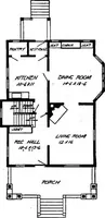 Picture 101 of 477 from Lumberman's house plan book : being a collection of one hundred absolutely new and attractive plans never before published, together with a selection of one hundred of our most popular houses published heretofore ... : 200 house plans (1907), leaf 57