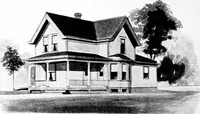 Picture 119 of 477 from Lumberman's house plan book : being a collection of one hundred absolutely new and attractive plans never before published, together with a selection of one hundred of our most popular houses published heretofore ... : 200 house plans (1907), leaf 65