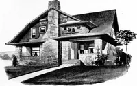Picture 122 of 477 from Lumberman's house plan book : being a collection of one hundred absolutely new and attractive plans never before published, together with a selection of one hundred of our most popular houses published heretofore ... : 200 house plans (1907), leaf 66