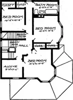 Picture 126 of 477 from Lumberman's house plan book : being a collection of one hundred absolutely new and attractive plans never before published, together with a selection of one hundred of our most popular houses published heretofore ... : 200 house plans (1907), leaf 67