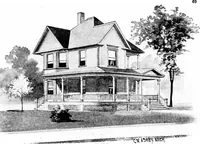 Picture 136 of 477 from Lumberman's house plan book : being a collection of one hundred absolutely new and attractive plans never before published, together with a selection of one hundred of our most popular houses published heretofore ... : 200 house plans (1907), leaf 72