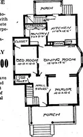 Picture 144 of 477 from Lumberman's house plan book : being a collection of one hundred absolutely new and attractive plans never before published, together with a selection of one hundred of our most popular houses published heretofore ... : 200 house plans (1907), leaf 75