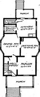 Picture 147 of 477 from Lumberman's house plan book : being a collection of one hundred absolutely new and attractive plans never before published, together with a selection of one hundred of our most popular houses published heretofore ... : 200 house plans (1907), leaf 76