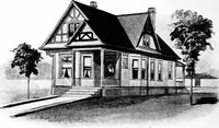 Picture 149 of 477 from Lumberman's house plan book : being a collection of one hundred absolutely new and attractive plans never before published, together with a selection of one hundred of our most popular houses published heretofore ... : 200 house plans (1907), leaf 77