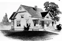 Picture 157 of 477 from Lumberman's house plan book : being a collection of one hundred absolutely new and attractive plans never before published, together with a selection of one hundred of our most popular houses published heretofore ... : 200 house plans (1907), leaf 80