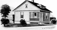 Picture 166 of 477 from Lumberman's house plan book : being a collection of one hundred absolutely new and attractive plans never before published, together with a selection of one hundred of our most popular houses published heretofore ... : 200 house plans (1907), leaf 84