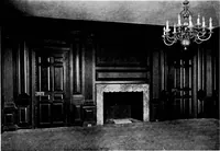 An illustration from Selected interiors of old houses in Salem and vicinity. Edited and published with the purpose of furthering a wider knowledge of the beautiful forms of domestic architecture developed during the time of the colonies and the early days of the Republic (1916)