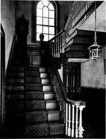 An illustration from Selected interiors of old houses in Salem and vicinity. Edited and published with the purpose of furthering a wider knowledge of the beautiful forms of domestic architecture developed during the time of the colonies and the early days of the Republic (1916)