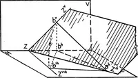 An illustration from Descriptive geometry (1921)