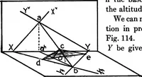 An illustration from Descriptive geometry (1921)