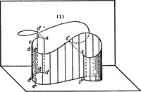 An illustration from Descriptive geometry (1921)