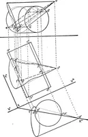 An illustration from Descriptive geometry (1921)