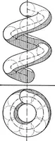 An illustration from Descriptive geometry (1921)