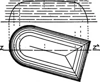 An illustration from Descriptive geometry (1921)