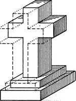 An illustration from Descriptive geometry (1921)