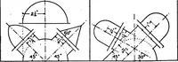 An illustration from Descriptive geometry (1921)