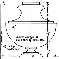 An illustration from Descriptive geometry (1921)