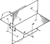 An illustration from Descriptive geometry (1921)