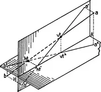 An illustration from Descriptive geometry (1921)