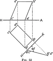 An illustration from Descriptive geometry (1921)