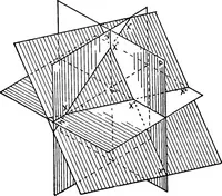 An illustration from Descriptive geometry (1921)