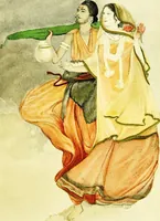 Picture 14 of 15 from Indian sculpture and painting, illustrated by typical masterpieces, with an explanation of their motives and ideals (1908), leaf 471