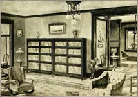 An illustration from Book of home building and decoration, prepared in cooperation with and under the direction of the leading manufacturers of the country (1912)