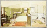 An illustration from Book of home building and decoration, prepared in cooperation with and under the direction of the leading manufacturers of the country (1912)