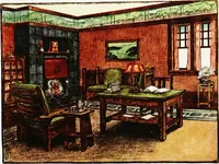 An illustration from Book of home building and decoration, prepared in cooperation with and under the direction of the leading manufacturers of the country (1912)