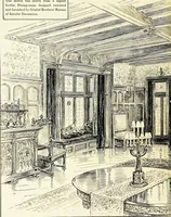 An illustration from Book of home building and decoration, prepared in cooperation with and under the direction of the leading manufacturers of the country (1912)
