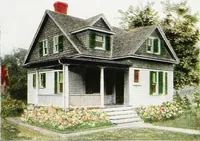 An illustration from Book of home building and decoration, prepared in cooperation with and under the direction of the leading manufacturers of the country (1912)