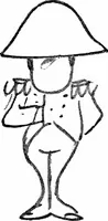 An illustration from Confessions of a caricaturist (1917)