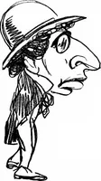 An illustration from Confessions of a caricaturist (1917)