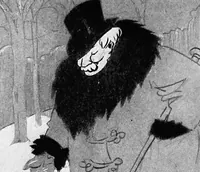 An illustration from Confessions of a caricaturist (1917)