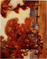 An illustration from The Royal institute of painters in water colours (1906)