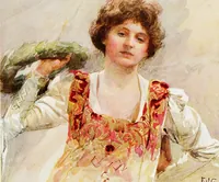 Picture 8 of 43 from The Royal institute of painters in water colours (1906), leaf 72