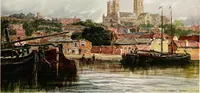 An illustration from The Royal institute of painters in water colours (1906)