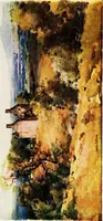 An illustration from The development of British landscape painting in water-colours (1918)