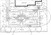 An illustration from The livable house, its garden (1917)
