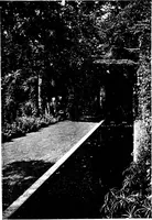 An illustration from The livable house, its garden (1917)