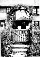 An illustration from The livable house, its garden (1917)