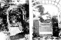 An illustration from The livable house, its garden (1917)