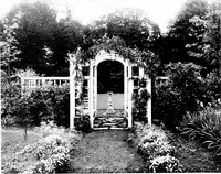 An illustration from The livable house, its garden (1917)